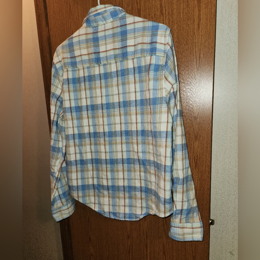 💓 3/$10 Large Men's Button Down Plaid Flannel Shirt - Picture 8 of 8